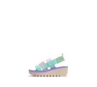 Fly London YERE847FLY, Sandalias Mujer, Spearmint/Multicolor/Spearmint, 35 EU