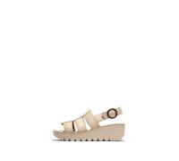 Fly London YOLF400FLY, Sandal Mujer, Off White, 39 EU