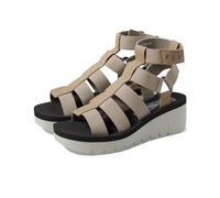 Fly London Yufi032fly, Sandalia Mujer, Nube/Cupido Beige/elástico, 41 EU