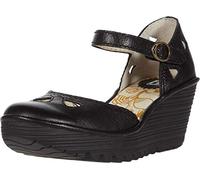 Fly London Yuna, Sandalias Niñas, Negro (BLACK 090), 36 EU