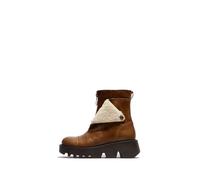 Fly London ZUFE316FLY, Fashion Boot Mujer, Camel/Beige, 35 EU