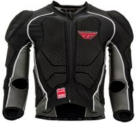Fly Racing Barricade, chaqueta protectora nivel 1 M male Negro/Gris
