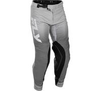 Fly Racing Evolution DST, pantalones textiles 36 male Gris/Gris Oscuro/Blanco