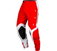 Fly Racing Evolution 2024 Pantalones de motocross rojo/blanco, blanco-rojo, tamaño 38