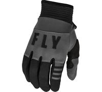 Fly Racing F-16 2023 Guantes de motocross para jóvenes, negro-gris, tamaño L para Hombres