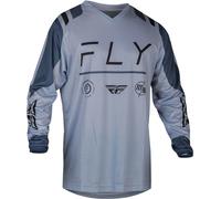 Camiseta de Cross FLY Racing F-16 GrisS Gris