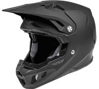 Fly Racing Formula CC Driver Solid Casco de motocross, negro, tamaño S para Hombres