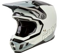 Fly Racing Formula CC Glide, casco de motocross L female Gris Claro/Gris/Negro