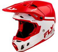 Fly Racing Formula CC Objective, casco de motocross L female Rojo/Blanco