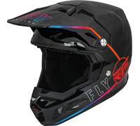 Fly Racing Formula CC S.E. Avenger Casco de motocross, negro-multicolor, tamaño 2XL para Hombres