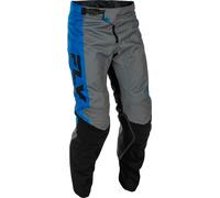 Fly Racing Kinetic, pantalones textiles 36 male Gris/Azul/Negro