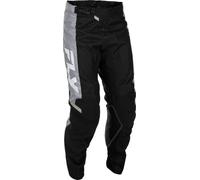 Fly Racing Kinetic, pantalones textiles 36 male Gris/Negro/Blanco