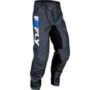 Fly Racing Kinetic Prix, pantalones textiles 28 male Gris Oscuro/Negro/Azul