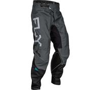 Fly Racing Kinetic Reload, pantalones textiles 30 male Negro/Gris Oscuro/Gris Claro