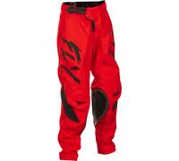 Fly Racing Kinetic Stoke, pantalones textiles juventud 22 male Rojo/Negro