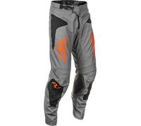 FLY Racing Pantalones Kinetic SYM - Gris/Naranja/Negro, negro
