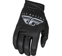 Fly Racing Lite 2023 Guantes de motocross, negro-gris, tamaño XL para Hombres