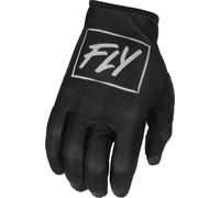 Fly Racing Lite Guantes de motocross, negro-gris, tamaño 3XL para Hombres