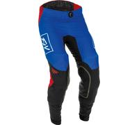 Fly Racing Lite, pantalones textiles 30 male Rojo/Blanco/Azul