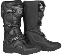 Fly Racing Maverik Botas de enduro, negro, tamaño 43 para Hombres