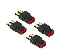 FLY RC 4 Piezas TRX Traxxas Macho a decano Hembra Conector Adaptador LiPo Slash