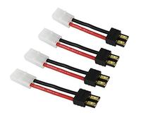 FLY RC 4pcs Traxxas Macho a Tamiya Cabeza Hembra Adaptador de Conector para RC Car Lipo Cargador de batería