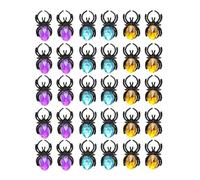 Fly Rigmole Ring - Spider Gem Rings, Ring, 30 Halloween Spider Ringing Kids Gem, Joyería Gótica De Fantasía | Regalos De De Halloween, Conjunto De Anillos Góticos Realistas, Joyería Acces