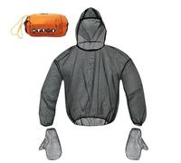 Fly Suit - Escudo transpirable flexible, red de campamento protector | Ropa de malla para volar de malla, accesorio de seguridad para bebés ligero para uso al aire libre, protección de temper