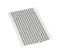 Fly Tying 300pcs 3D Plastic Fishing Lure Eyes with Snake Pupila Pattern and Holographic Effect, Suitable for DIY Lure Making (Silver 5mm)