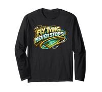 Fly Tying Never Stops Banco Trucha Streamer Hackle Hook Manga Larga
