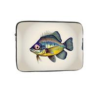 Fly Yellow Fish - Funda para laptop, regalo para hombres y mujeres, para viajes al extranjero