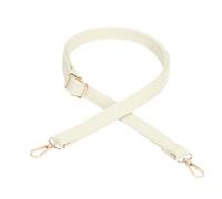 FLYAMAPIRIT Correa de hombro ajustable para bolsos, 2 cm de ancho, correa de piel sintética, accesorios para bolsos, bolsos de mano y bolsos cruzados (beige)