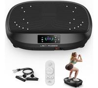 FLYBIRD Plataforma Vibratoria, Máquina de Ejercicio de Placa de vibración para Entrenamiento Corporal Completo, Ideal para Aumentar la Densidad ósea y Drenaje linfático