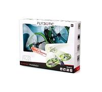 FLYBOTIC Bumper Phoenix Dron-helicóptero teledirigido rebotante antigolpes de 34 cm, despegue y Aterrizaje automático, Vuelo estacionario, Juguete Volador para niños 8 años