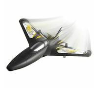 Flybotic by Silverlit - Avion Teledirigido X-Twin 30 cm - Material Memory Foam - Juguete Volador - Utilización Interior/Exterior.