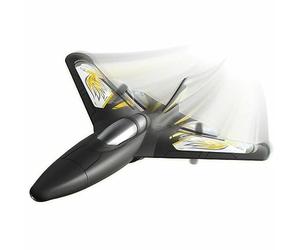 Flybotic by Silverlit - Avion Teledirigido X-Twin 30 cm - Material Memory Foam - Juguete Volador - Utilización Interior/Exterior.