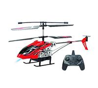 FLYBOTIC - Sky Knight - Helicóptero de exterior de 43 cm para niños y adultos - Tecnología 2,4 Ghz - Efectos de luz - Uso interior/exterior - 3 canales - Giroscopio integrado - A partir de 14 años