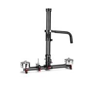 FLYCAM GX-6000 Soporte de cardán/monopod trineo para sistema estabilizador de cámara de chaleco/brazo. Rango de altura telescópico de 18-32 pulgadas. Incluye brazo articulado, contrapesos y soportes