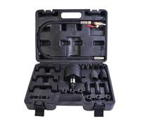 Flydida 24TGL - Extractor de inyectores neumáticos diésel con 19 adaptadores, kit de herramientas CDI para carril común compatible con Bosch, Delphi y Siemens