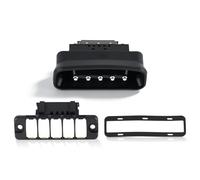 Flydida Interruptor de contacto de puerta OE# A6398200654 9078213000 compatible con Mercedes Clase V W447, Vito W447, Marco Polo W447, Viano W639, Vito W639, Sprinter W907 W910 (907, 910) Conector de