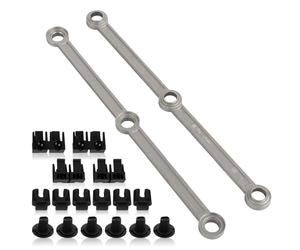 Flydida Kit de reparación de varillaje de aletas de turbulencia para colector de admisión OM642 W164 W166 W211 W207 Kit de biela para colector de admisión de aire OE# 6420903237 6420905037
