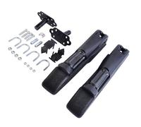 Flydida Par de reposabrazos para asiento de coche, 32 cm, universal, ajustable, 0-120 grados, compatible con camiones, coches, furgonetas, caravanas T5 T6