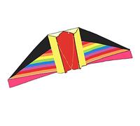Flyer Kite Outdoor Adult Rainbow Glider Kite Beach Family Party Entertainment Flying Toys Easy to Fly in The Breeze Gift (Tamaño: 8 pies + No. 3 250 g Kevlar Wire)