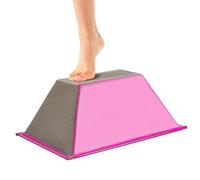 Flyer Stand Cheer, Trapezoidal Balance Board Mat, EPE Flyer Stand Core Strengthener, Stable Indoor Outdoor Gymnastics Equipment for Adults Studio Home Fitness Training and Workout Support