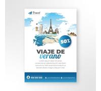 Flyers Personalizados - Folletos Publicitarios para Empresas - Añade Colores, Textos, Imagen, Logo - Papel Brillante - Distintas medidas gramajes y cantidades (A5 (14.8x21cm))