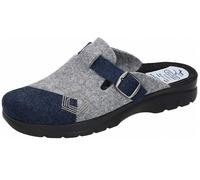 FlyFlot Zapatillas De Casa Para Hombre De Fieltro Con Hebilla