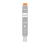 FLYFLZJYJR Cartucho de Tinta Compatible PGI-530 CLI-531 for Impresora PIXMA TS8750 TS8751(1PC Gray)