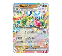 Flygon ex 106/191 - Tarjeta de Pokémon ultra rara | Cartas Pokémon raras | Pokémon EX | Chispas crecientes | Pokémon escarlata y violeta | Autenticado por Titan Cards