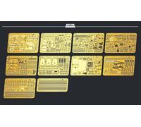 FLYHAWK FH780012 1/700 WWII IJN Battleship Musashi para FUJIMI 460024