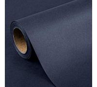 FLYHILL Rollo de papel kraft azul marino, mini rollo de 30 pulgadas x 32.8 pies (81.78 pies cuadrados), rollo de papel reciclable para envolver regalos, estudio de manualidades, embalaje,